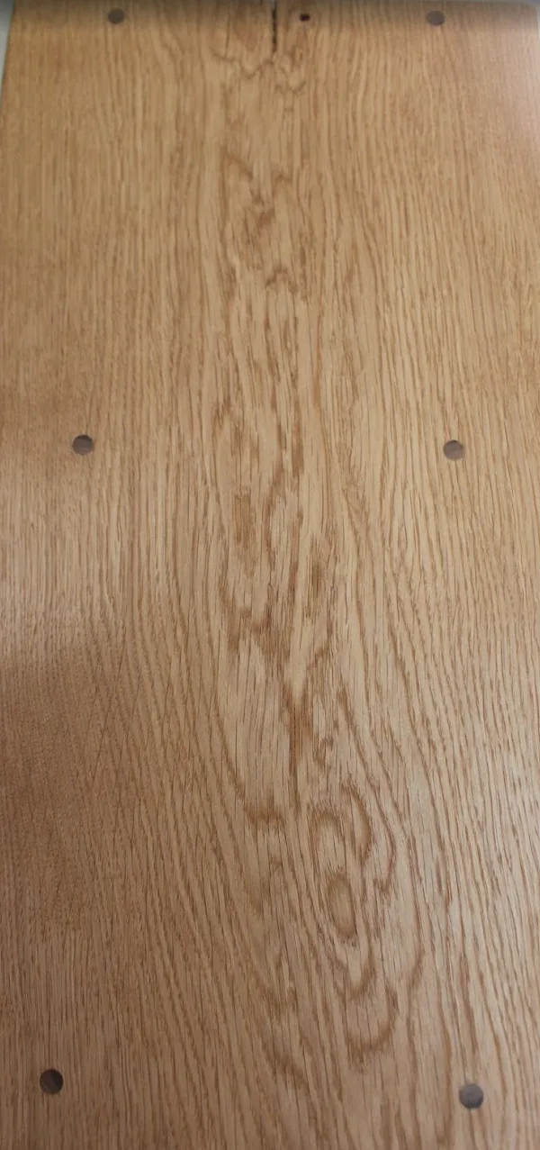 Firāq — grain of the oak side and dowels