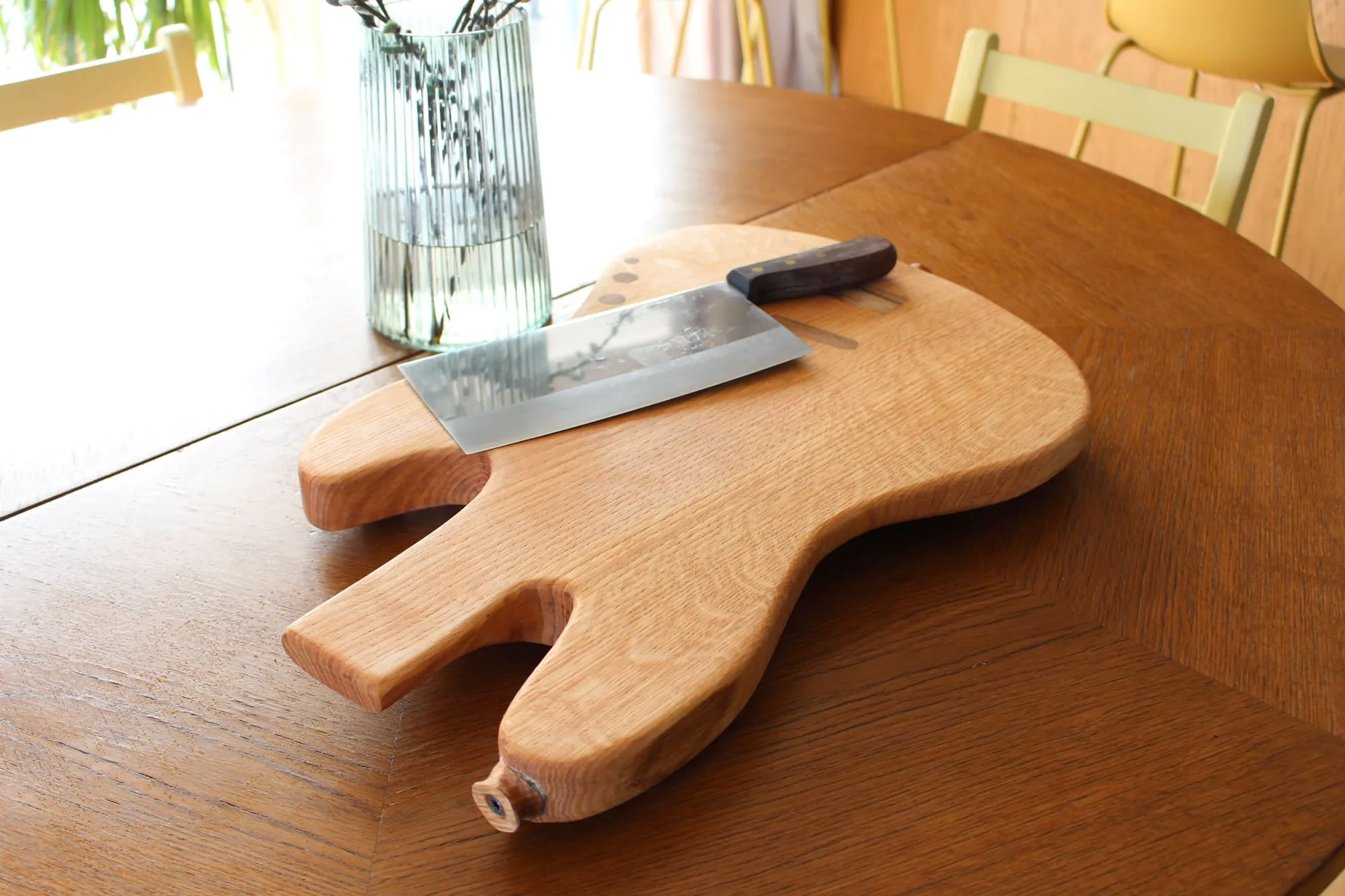 Jazz Bass — z nożem, widok perspektywiczny